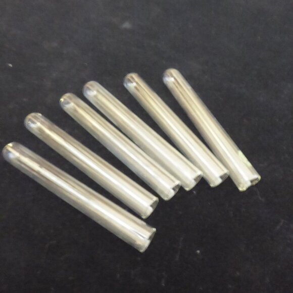 VINTAGE 4” LOT OF 53 MEDICAL SCIENCE LAB PYREX GLASS TEST TUBES ODDITY - Picture 6 of 11